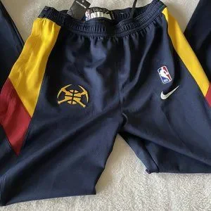Nike Pants Nwt Nike Nba Denver Nuggets Oncourt Warm Up Pants
